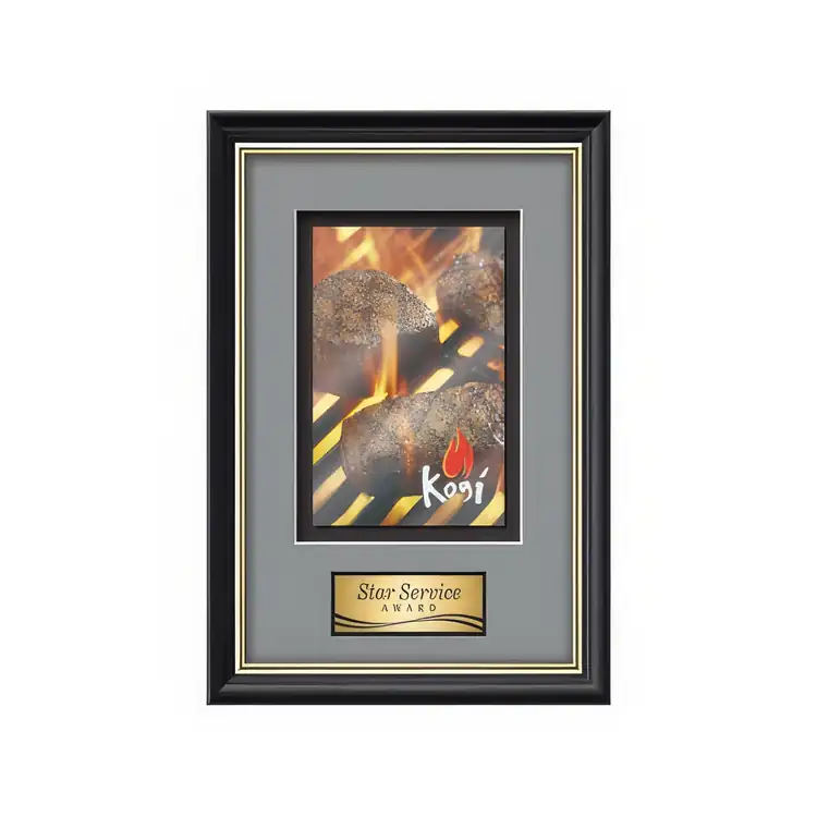 Waterleaf Baron Multicolor on Metal Framed Award #10