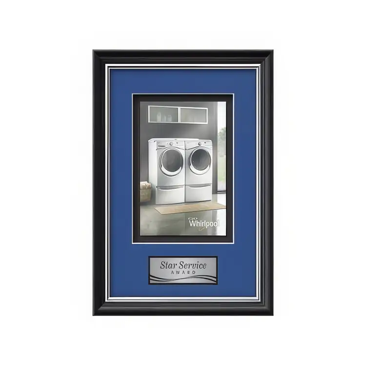 Waterleaf Baron Multicolor on Metal Framed Award #2