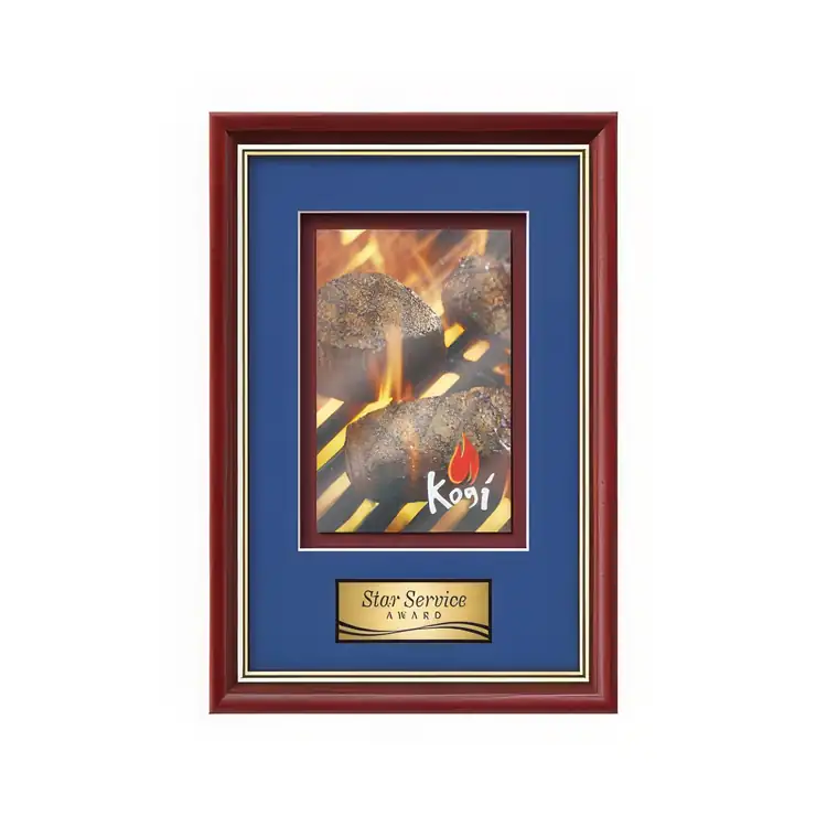 Waterleaf Baron Multicolor on Metal Framed Award #6