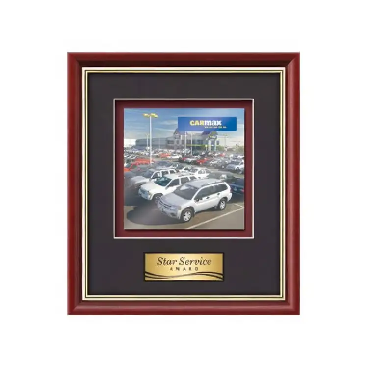 Waterleaf Baron Multicolor on Metal Framed Award #7