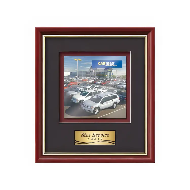 Waterleaf Baron Multicolor on Metal Framed Award #9