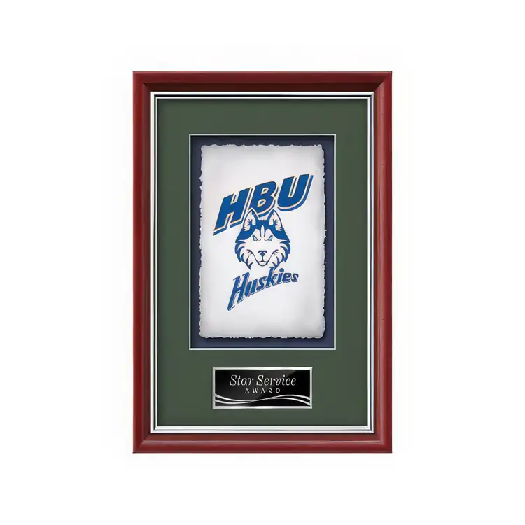 Waterleaf Baron Multicolor on Artisan Paper Framed Award #14
