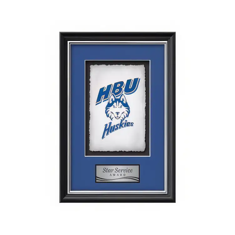 Waterleaf Baron Multicolor on Artisan Paper Framed Award #2