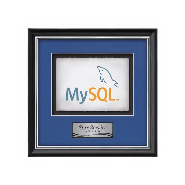 Waterleaf Baron Multicolor on Artisan Paper Framed Award #4