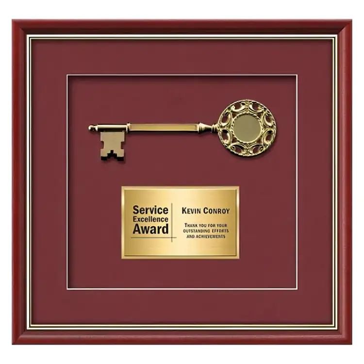 Waterleaf Baron Key Framed Award