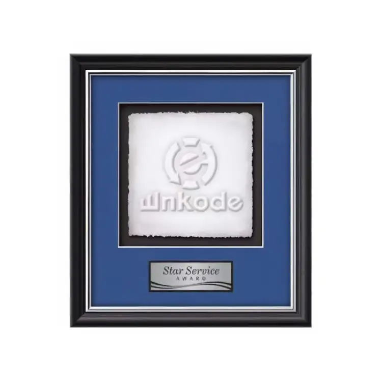 Waterleaf Baron Cast Paper Framed Award #9