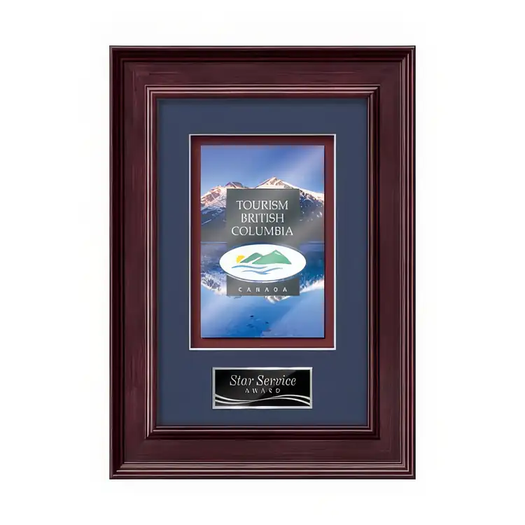 Waterleaf Calder Multicolor on Metal Framed Award #10