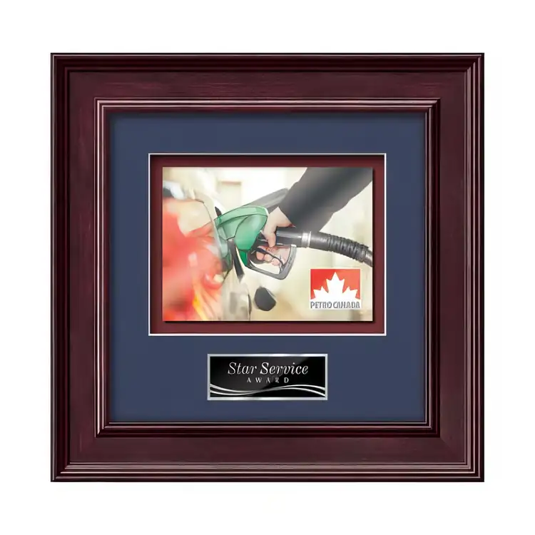 Waterleaf Calder Multicolor on Metal Framed Award #12