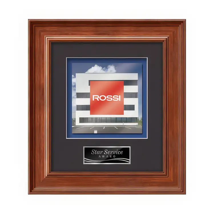 Waterleaf Calder Multicolor on Metal Framed Award #5