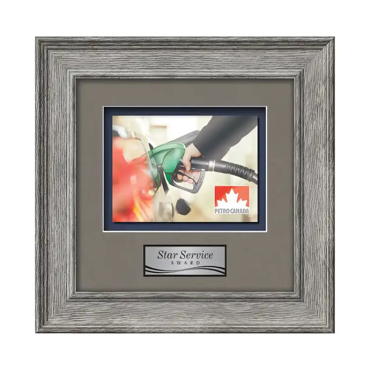 Waterleaf Calder Multicolor on Metal Framed Award #8