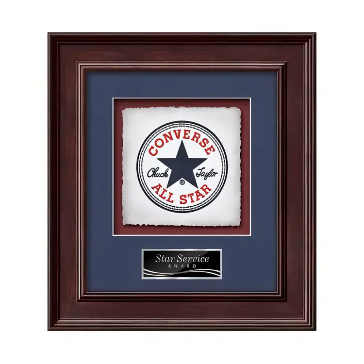 Waterleaf Calder Multicolor on Artisan Paper Framed Award #13