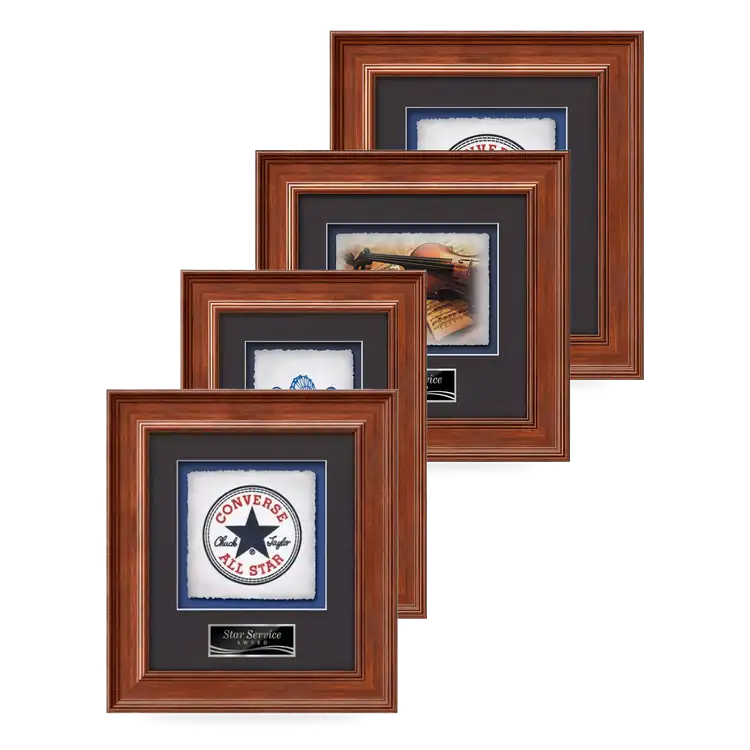 Waterleaf Calder Multicolor on Artisan Paper Framed Award