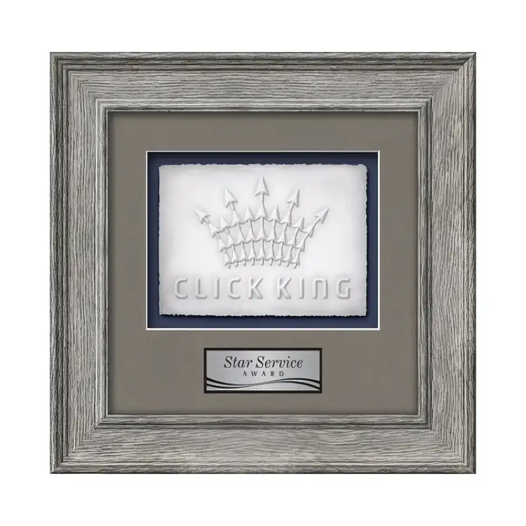 Waterleaf Calder Cast Paper Framed Award #10