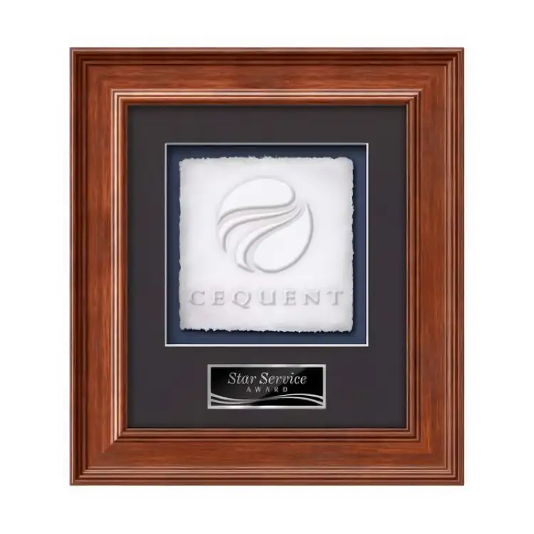 Waterleaf Calder Cast Paper Framed Award #3