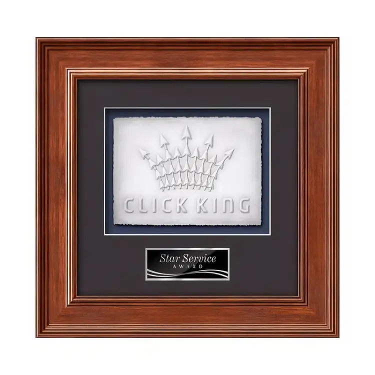 Waterleaf Calder Cast Paper Framed Award #4
