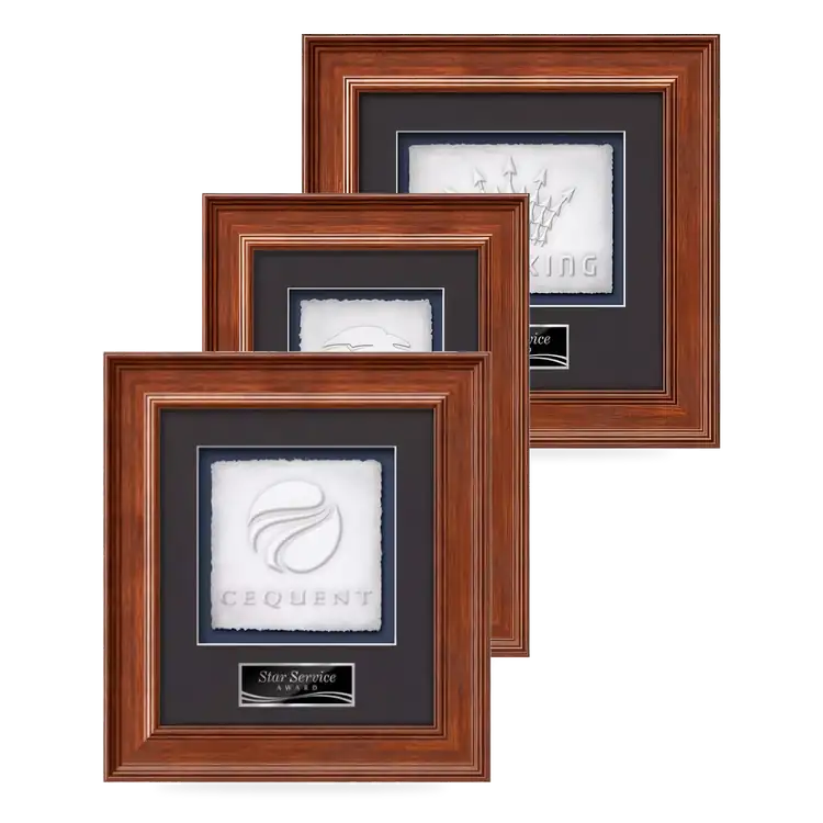 Waterleaf Calder Cast Paper Framed Award