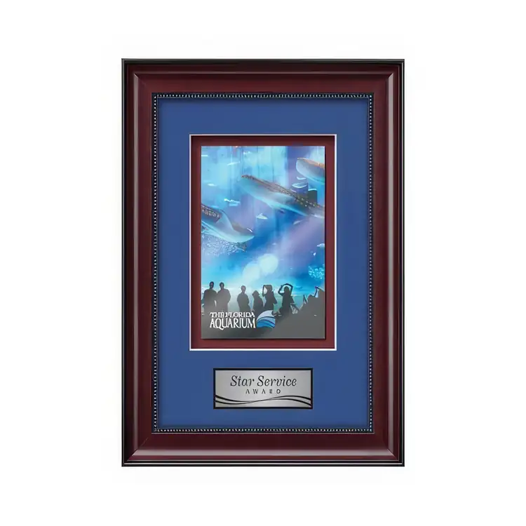 Waterleaf Caprera Multicolor on Metal Framed Award #2