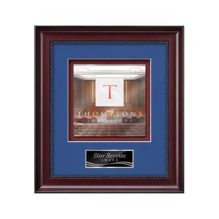 Waterleaf Caprera Multicolor on Metal Framed Award #5