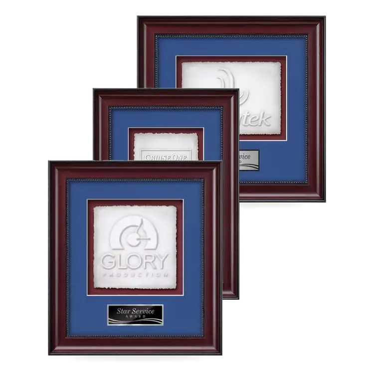 Waterleaf Caprera Cast Paper Framed Award