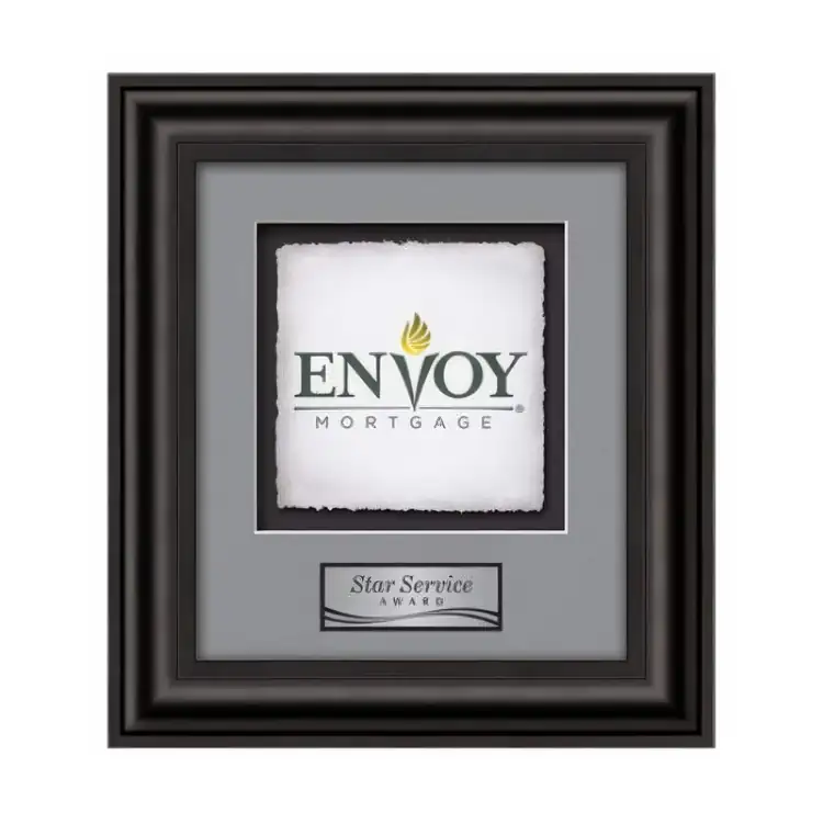 Waterleaf Cardoba Multicolor on Artisan Paper Framed Award #3