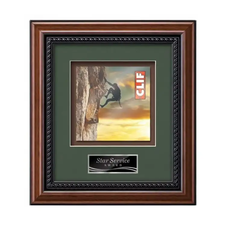 Waterleaf Deco Multicolor on Metal Framed Award #3