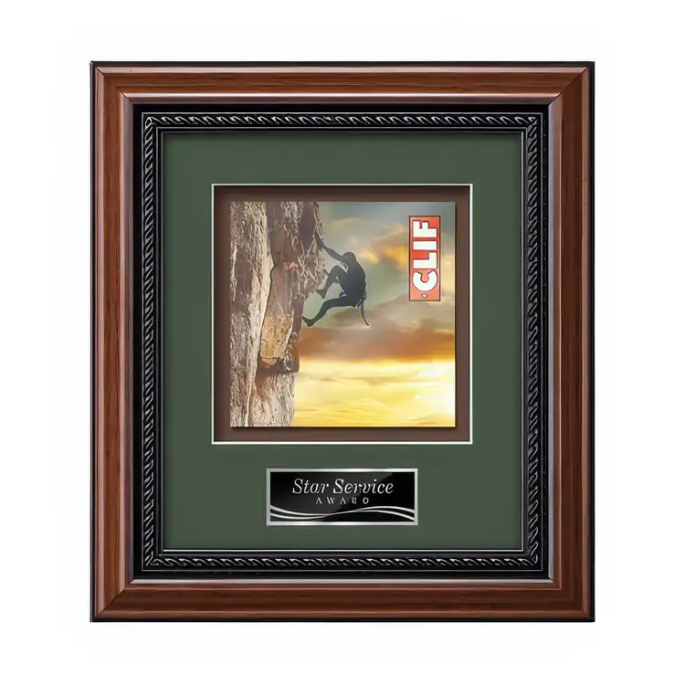 Waterleaf Deco Multicolor on Metal Framed Award #5