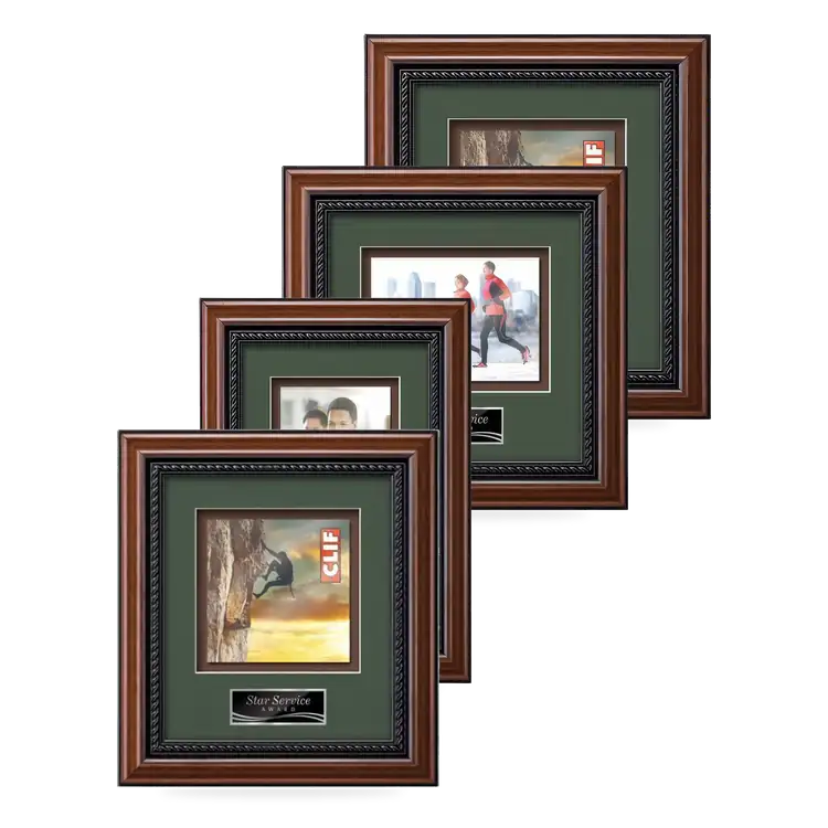 Waterleaf Deco Multicolor on Metal Framed Award