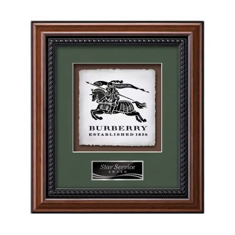 Plaque encadrée Waterleaf Deco Multicolore sur papier artisanal #3