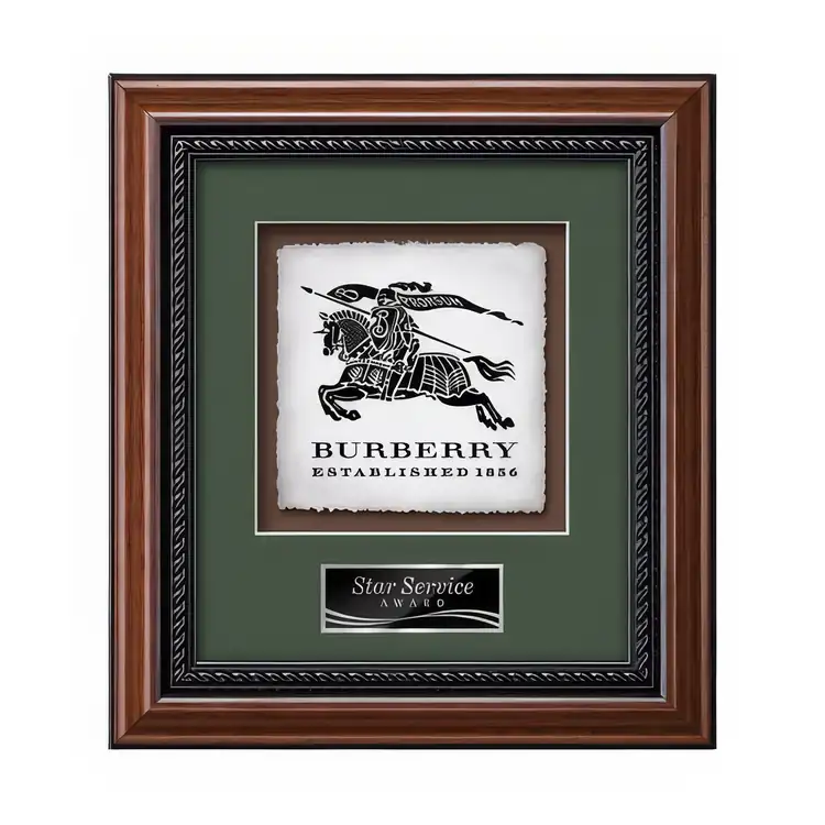 Plaque encadrée Waterleaf Deco Multicolore sur papier artisanal #5