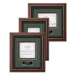 Plaque encadrée Waterleaf Deco en papier moulé