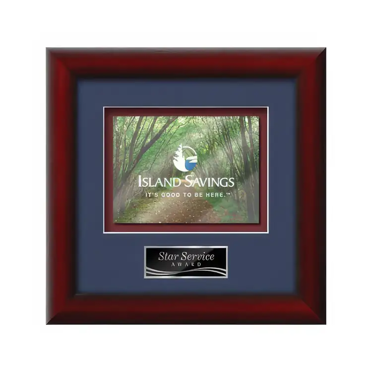 Waterleaf Eco Multicolor on Metal Framed Award #4