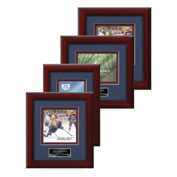 Waterleaf Eco Multicolor on Metal Framed Award