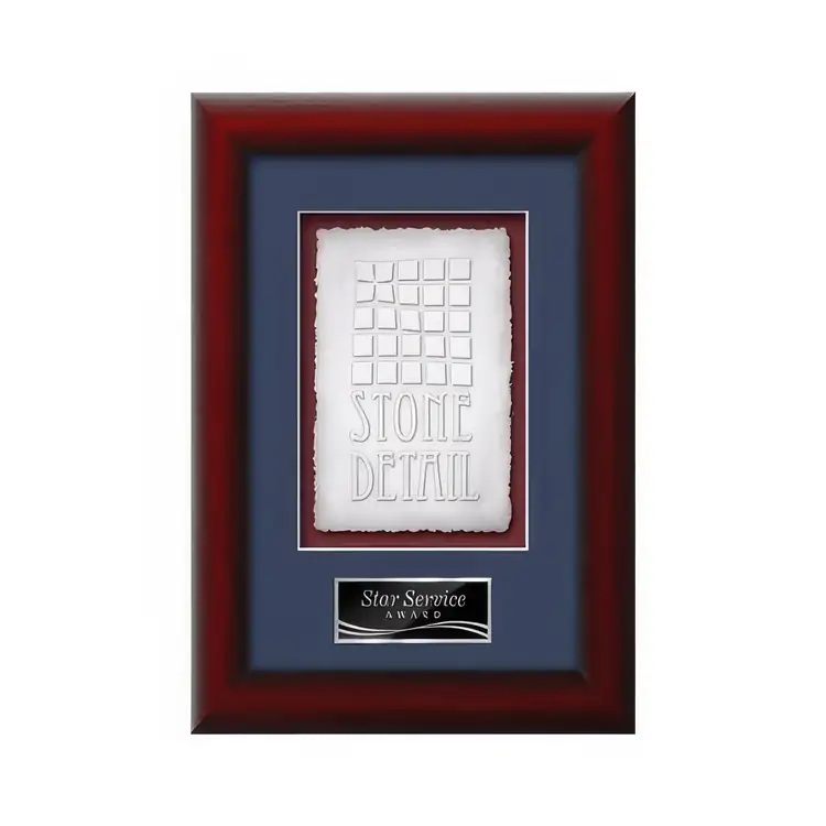 Waterleaf Eco Cast Paper Framed Award #2