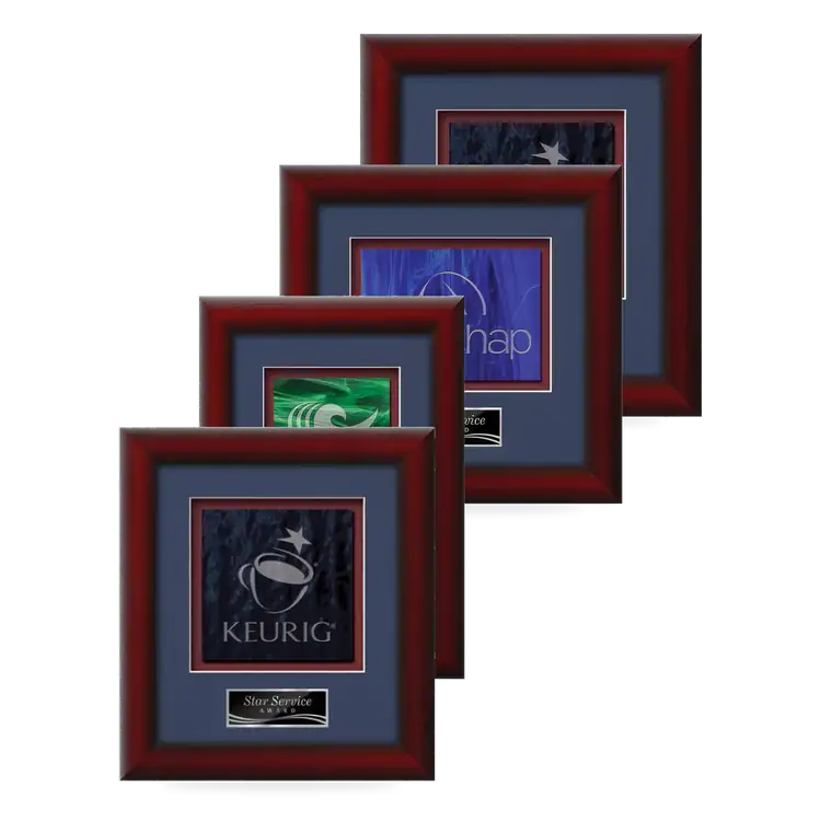 Waterleaf Eco Stained Glass Framed Award