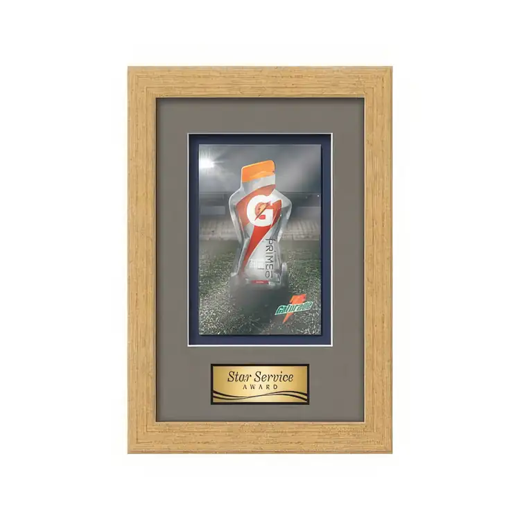Waterleaf Eldridge Multicolor on Metal Framed Award #10