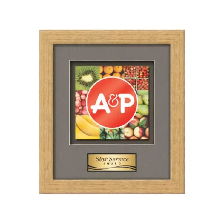 Waterleaf Eldridge Multicolor on Metal Framed Award #11