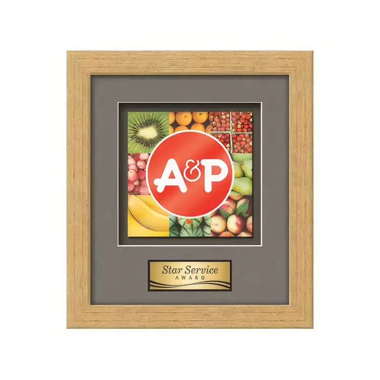 Waterleaf Eldridge Multicolor on Metal Framed Award #13