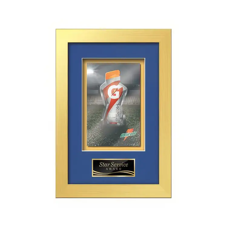 Waterleaf Eldridge Multicolor on Metal Framed Award #14