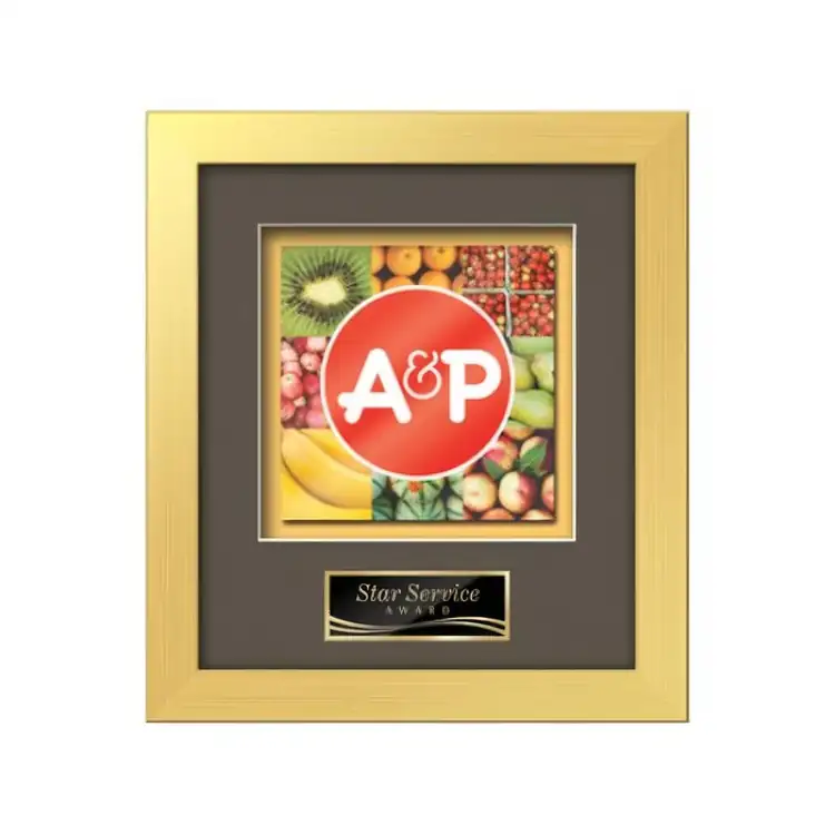 Waterleaf Eldridge Multicolor on Metal Framed Award #15