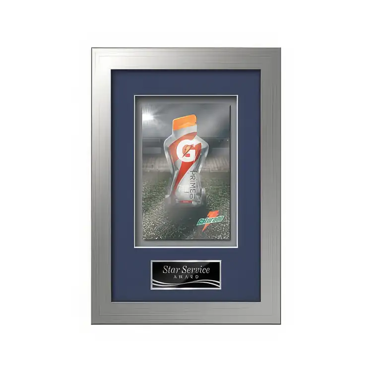 Waterleaf Eldridge Multicolor on Metal Framed Award #2