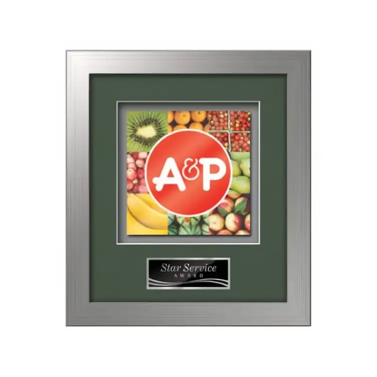 Waterleaf Eldridge Multicolor on Metal Framed Award #3