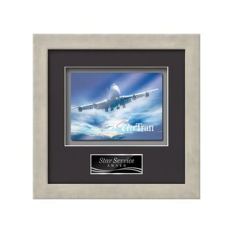 Waterleaf Eldridge Multicolor on Metal Framed Award #32