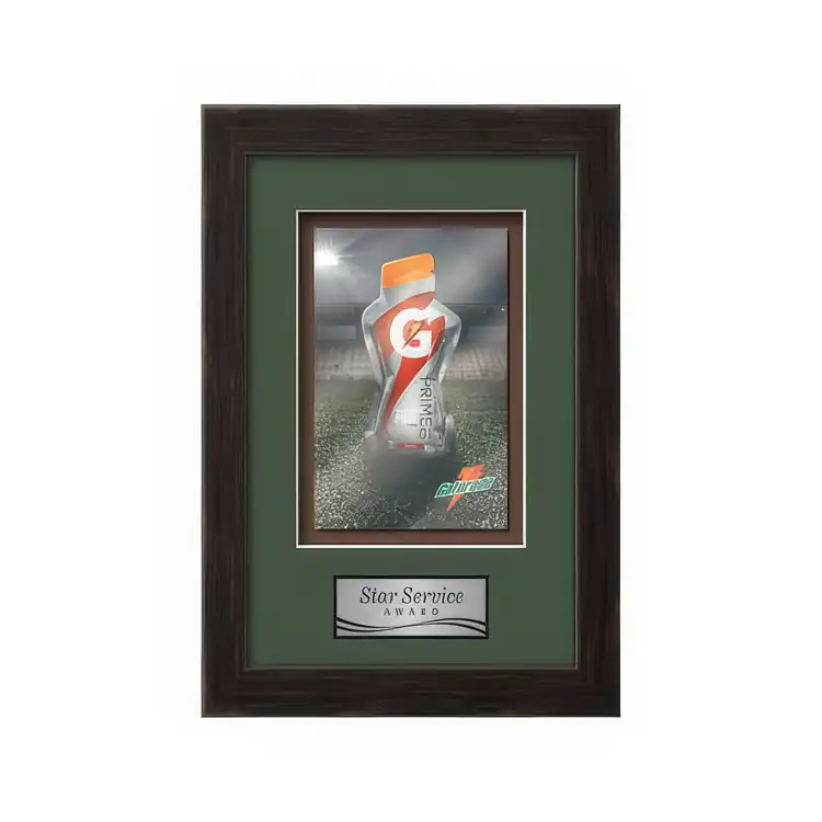 Waterleaf Eldridge Multicolor on Metal Framed Award #34