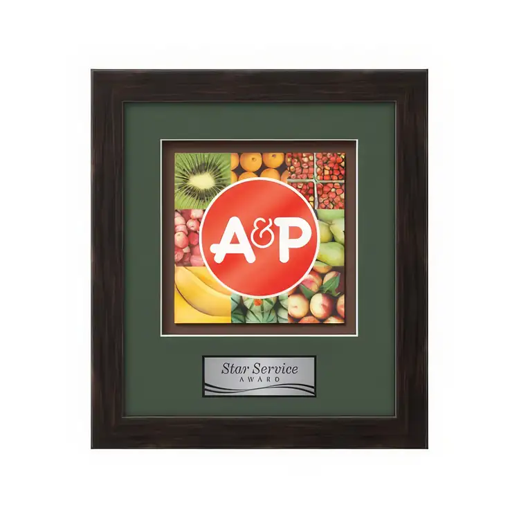 Waterleaf Eldridge Multicolor on Metal Framed Award #37