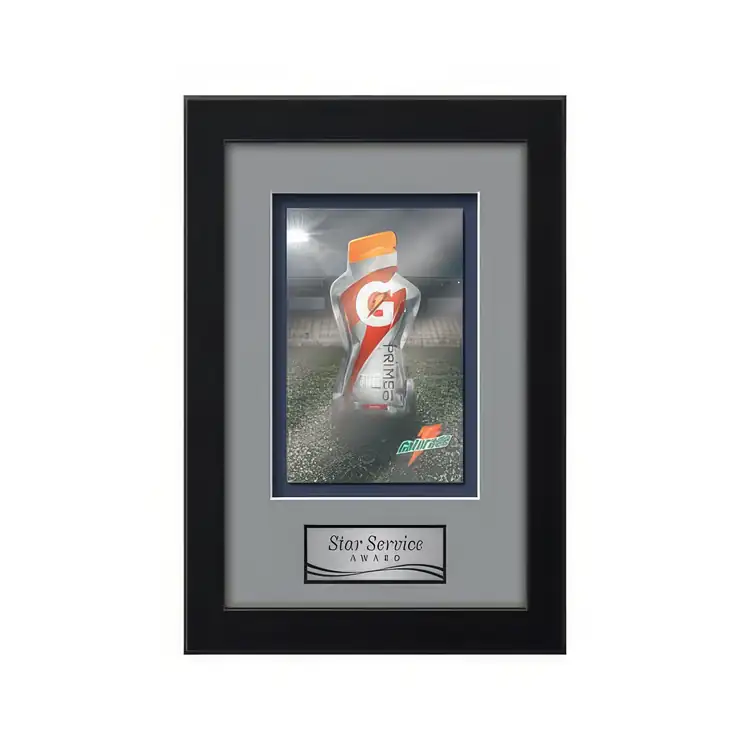Waterleaf Eldridge Multicolor on Metal Framed Award #6