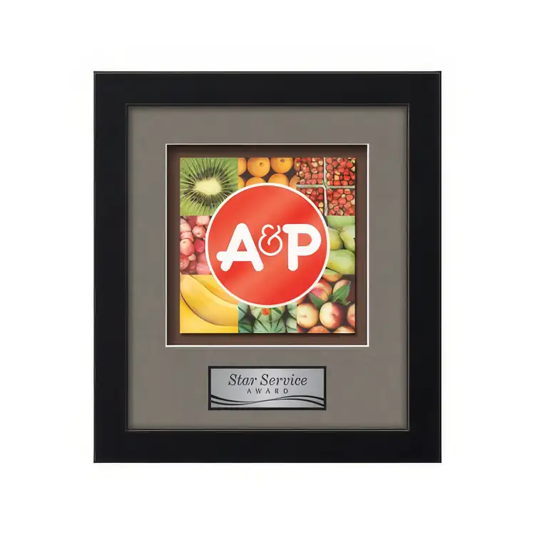 Waterleaf Eldridge Multicolor on Metal Framed Award #9