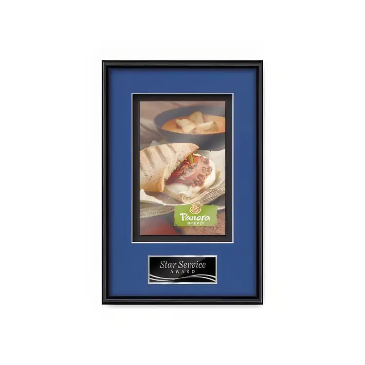 Waterleaf Fenestra Multicolor on Metal Framed Award #14