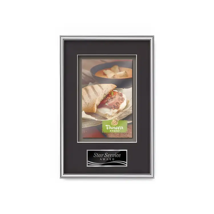 Waterleaf Fenestra Multicolor on Metal Framed Award #2