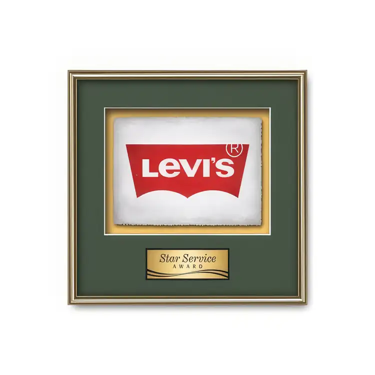 Waterleaf Fenestra Multicolor on Artisan Paper Framed Award #13
