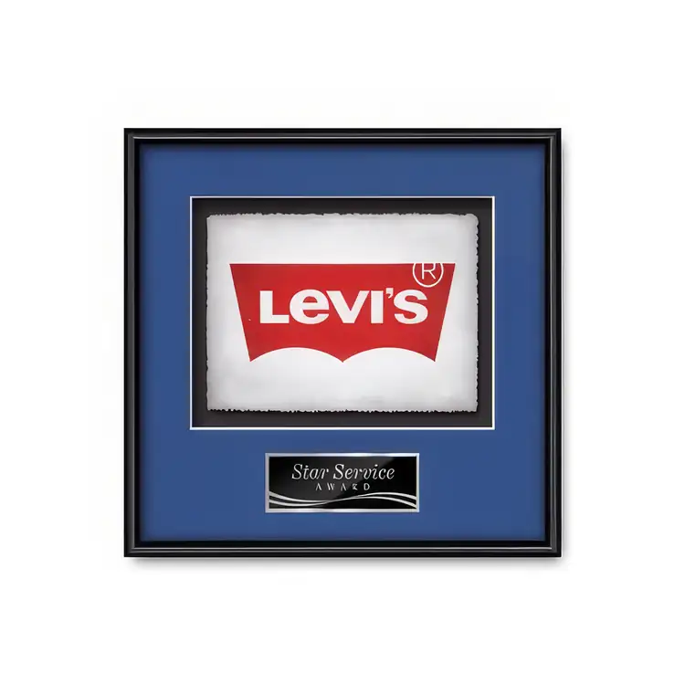 Waterleaf Fenestra Multicolor on Artisan Paper Framed Award #17
